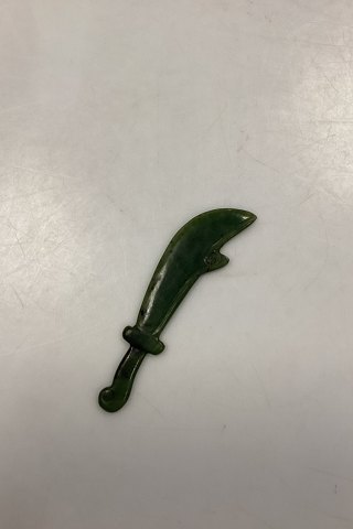 Oriental Letter Knife in Jade