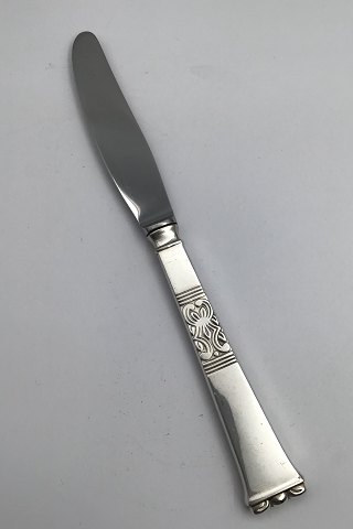 Frigast Silver Rigsmønstret Dinner Knife (Serrated)
