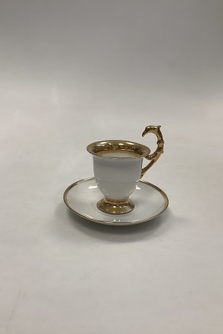 Rosenthal Mocha Cup and saucer with gold
