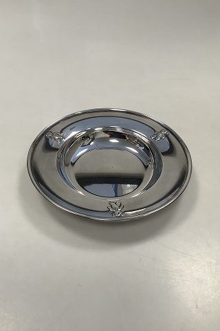 Danish Silverplate Child Plate with Teddy Bears