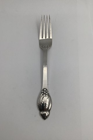 Evald Nielsen Silver Dinner Fork No 6