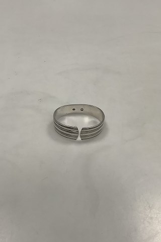 Danish Silver Naplin Ring in Modern Silver