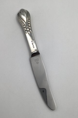 Evald Nielsen Silver No. 3 Dinner Knife (Serrated)