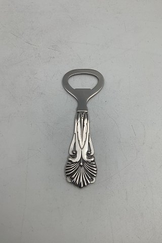 Danish Silver / Steel Bottle Opener with Ornamental motif