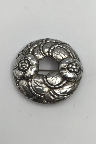 Georg Jensen Sterling Silver (Jubilee) Brooch No. 42