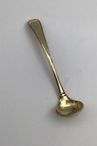 Swedish Gilded Silver Gammelriflet Mustard Spoon