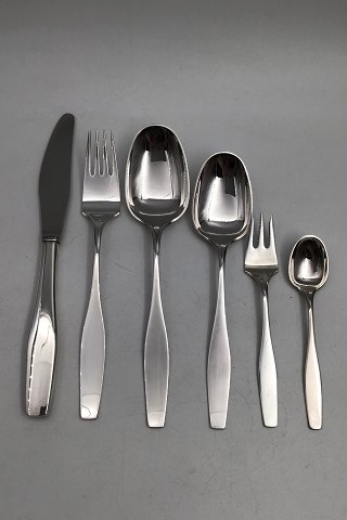 Hans Hansen Sterling Silver Charlotte Set 12 People (72 pcs)
