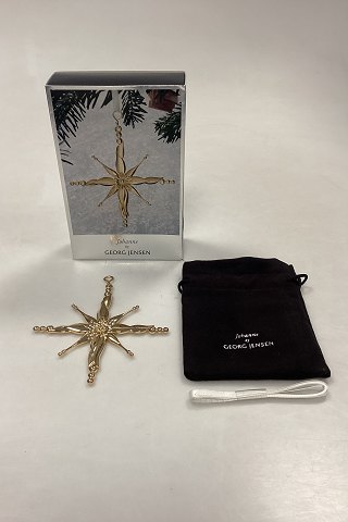 Georg Jensen Johanne Christmas Ornament - Large Star gold