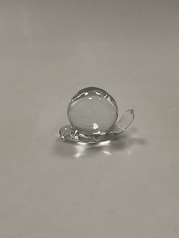 Holmegaard Glass Figurine of Snail
