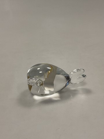 Holmegaard Glass Figurine of Whale
