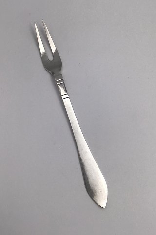 Georg Jensen Sterling Silver Continental Meat Fork, small No. 143A