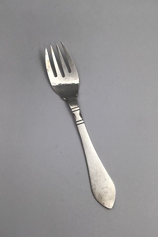 Georg Jensen Sterling Silver Continental Salad Fork, small No. 42