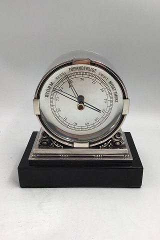 Georg Jensen Sterling Silver "Acorn" Barometer No. 596 (1930-1945)