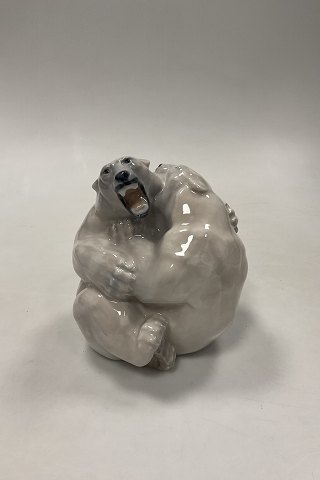 Royal Copenhagen Figurine Fighting Polar Bears No. 2317