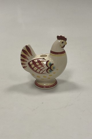 Aluminia Easter / Christmas Cock figurine candleholder