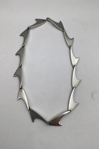 Bent Knudsen Sterling Silver Necklace.