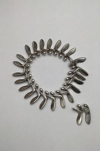 Georg Jensen Sterling Silver Bracelet No. 115 Bent Gabrielsen