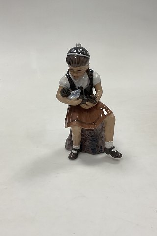 Dahl Jensen Figurine of Lille Girl, Bente No. 1295