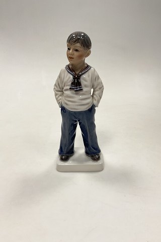 Dahl Jensen Figurine Boy in Sailor Clothes No. 1225