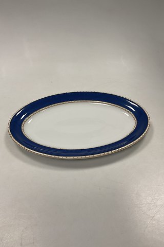 Royal Copenhagen Dark Blue Liselund Oval Dish No 374