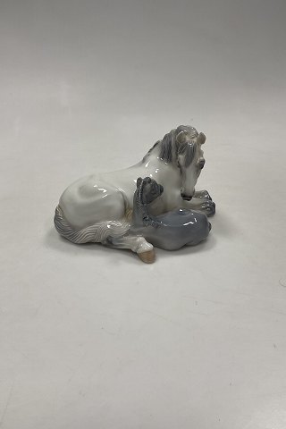 Royal Copenhagen Figurine Mare with foal No 4698