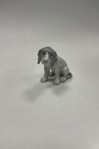 Heubach Porcelain Dog Figurine