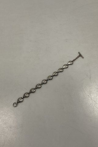 Sterling Silver Bracelet by Hermann Siersbøl Leafs
