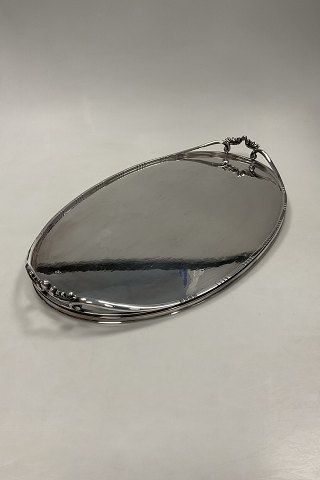 Georg Jensen Sterling Silver Tray with handle No. 332C
