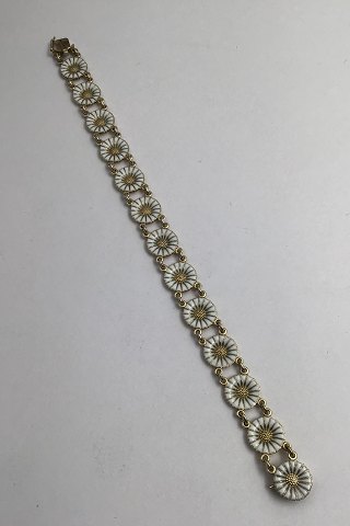 A Michelsen Gilded Sterling Silver Marguerit (Daisy) Bracelet