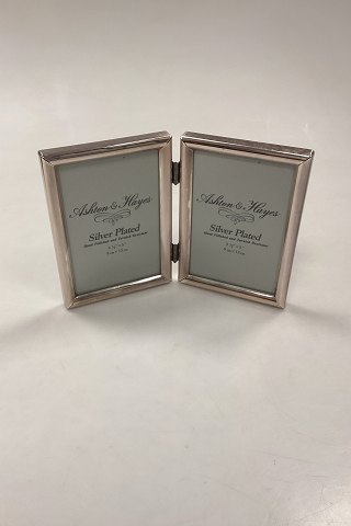 English Silver Plated Picture Frame from Ashton and Hayes