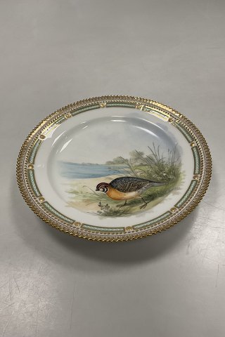 Royal Copenhagen Flora Danica/Fauna Danica Game Lunch Plate No 240/3550