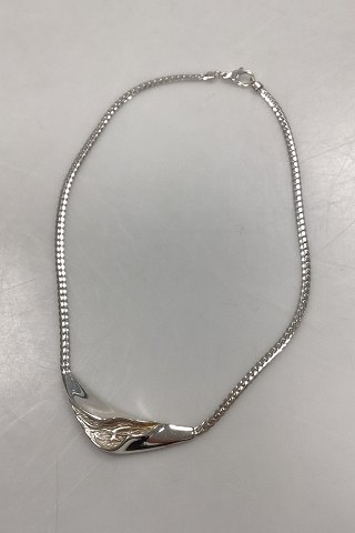 Necklace in unmarked Silver