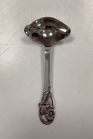 Daisy Silver Plated Gravy Spoon from O.V. Mogensen