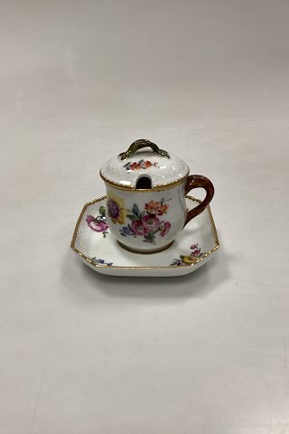 Royal Copenhagen Full Saxon Flower Cup and saucer No 4/1546