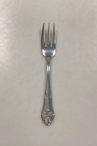 O. V. Mogensen French Lily Silver Plated Cake Fork