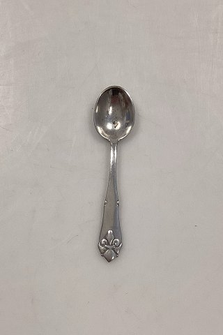 O. V. Mogensen French Lily Silver Plated Salt Spoon