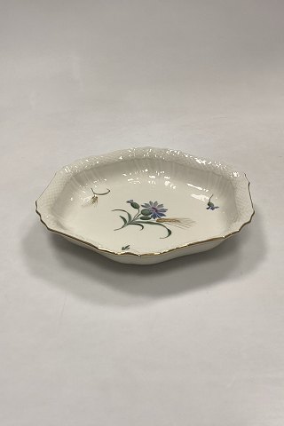 Royal Copenhagen Blue Cornflower Hexagonal Cake Plate No. 1527