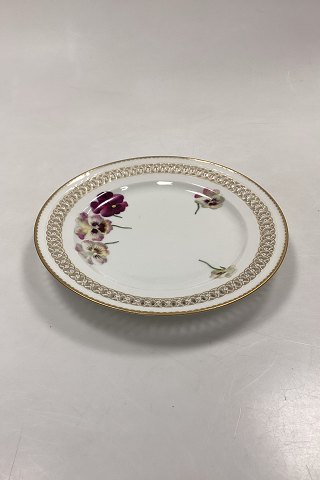Bing and Grondahl Art Nouveau Plate with Pierced burder and Hoveddepot Mark