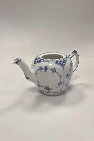 Royal Copenhagen Blue Fluted Half Lace Small Tea Pot without Lid No. 610