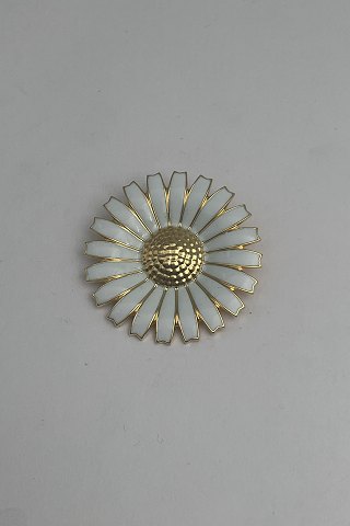 Georg Jensen Sterling Silver Marguerit (Daisy) Brooch Margrethe d.2 14th January 2024