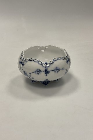 Royal Copenhagen Blue Fluted Full Lace Flower Holder No. 1044