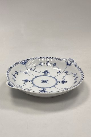 Royal Copenhagen Blue Fluted Half Lace Round Serving Dish No. 709