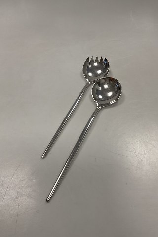 Tulip Anton Michelsen Sterling Silver Salad Set