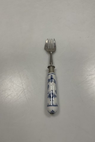 Royal Copenhagen Blue Fluted Plain Shell Fish Fork