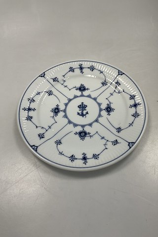 Royal Copenhagen Blue Fluted Hotel Navy Dinner Plate No. 328