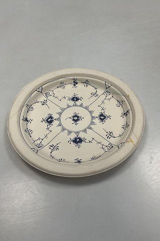 Royal Copenhagen Blue Fluted Plain Cardboard Plate from 1976