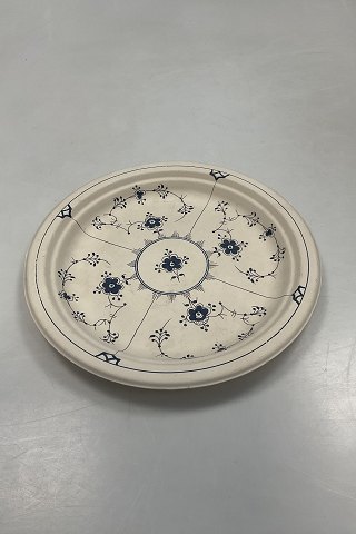 Royal Copenhagen Blue Fluted Plain Cardboard Plate from 1976