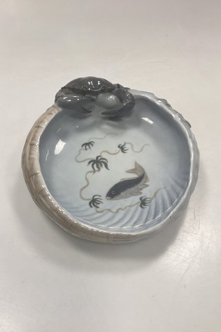 Royal Copenhagen Art Nouveau Bowl with Crab No. 2465