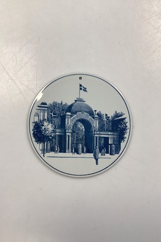 Royal Copenhagen Plate with Tivoli No. 7/1665