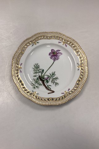 Royal Copenhagen Flora Danica Luncheon Plate with Pierced Border No. 20/3554